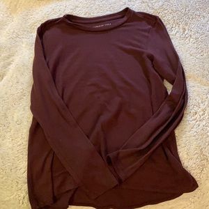 Maroon Soft and Sexy Long Sleeve